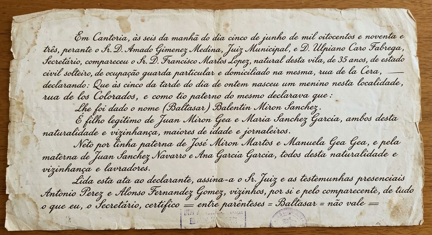 Certidão Traduzida